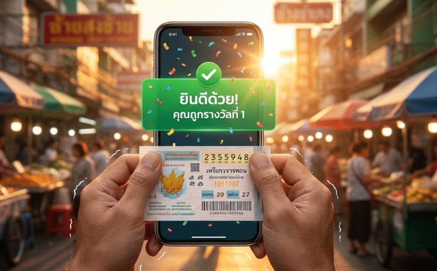 วิธีตรวจหวย